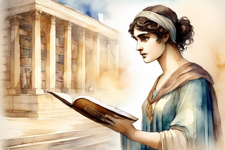 Hypatia ve Alexandria Kütüphanesi: Bilginin Merkezi