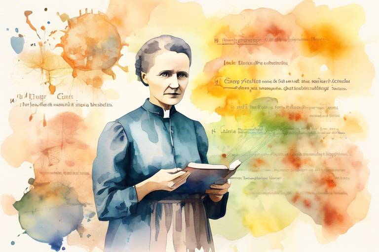 Eğitim ve Öğretimde Marie Curie'nin İzleri