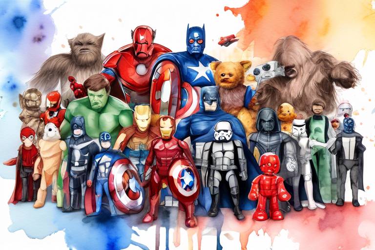 En Sevilen Karakterlerin Oyuncakları: Marvel, Dc Comics ve Star Wars