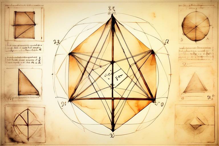 Matematik ve Geometri: Leonardo da Vinci'nin Matematiksel Yaklaşımı