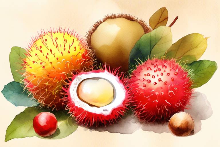 Çin'in Egzotik Meyveleri: Longan, Rambutan, Jujube