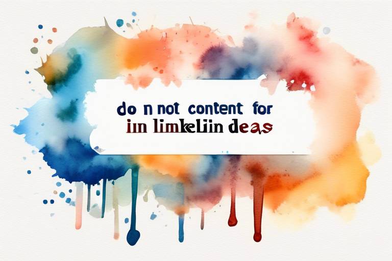 LinkedIn İçin İçerik Fikirleri Nasıl Bulunur?
