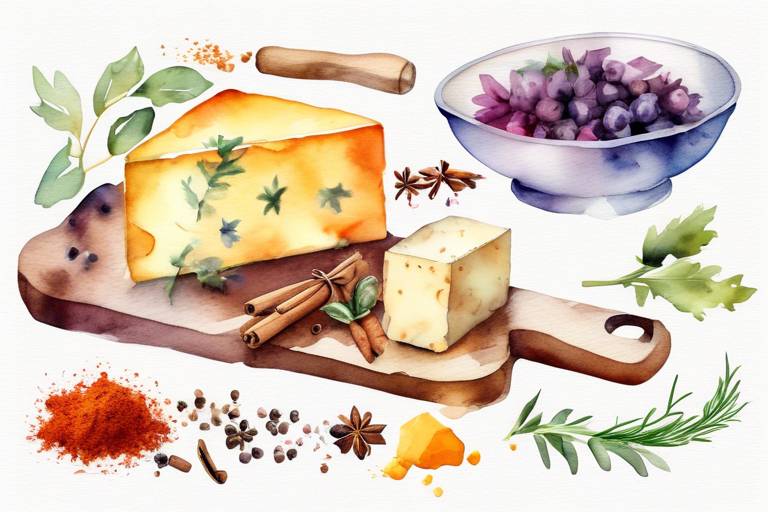 Peynir Tabağı Sunumu İçin Baharat ve Otlar Nasıl Kullanılmalı?