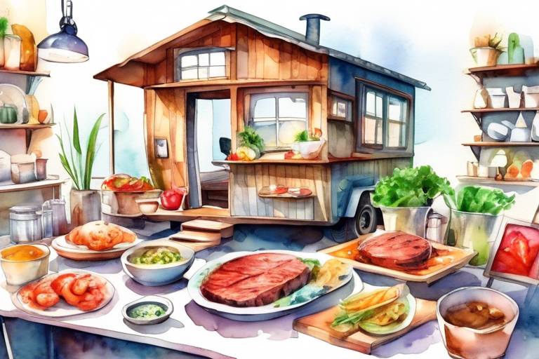 Alternatif Ürünlerle Yenilikçi Tarifler: Tiny House Mutfaklarında Vegan Steak ve Deniz Ürünleri Hazırlama