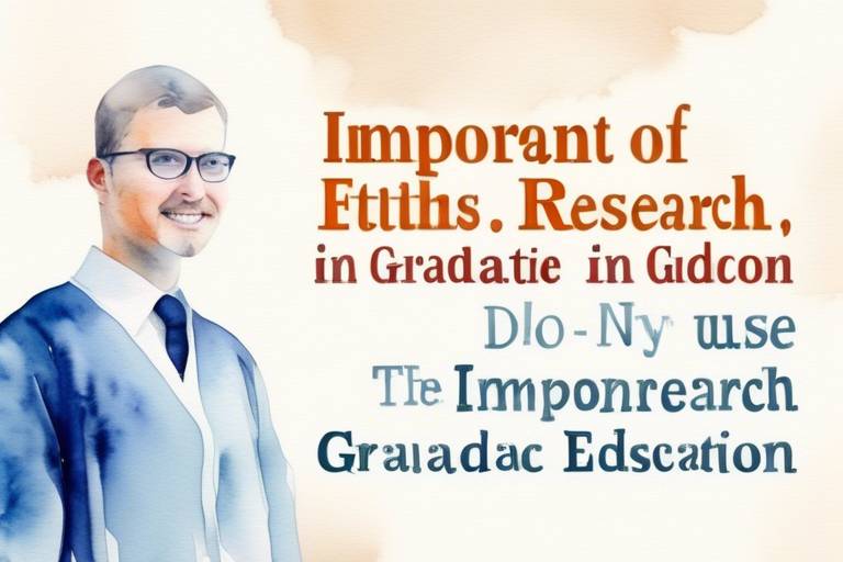Lisansüstü Eğitimde Akademik Araştırmaların Önemi