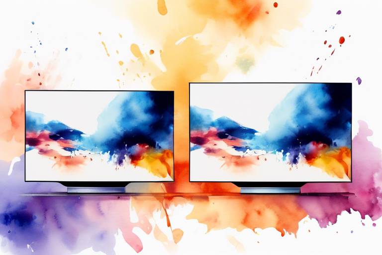 Yeni Nesil Televizyon Teknolojileri: OLED vs QLED