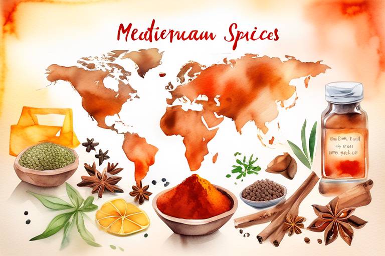 Akdeniz Baharatları ile Dünyaya Seyahat Edin