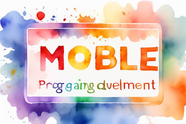 Mobil Uygulama Geliştirme İçin Kullanılan Programlama Dilleri