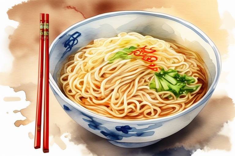 Noodleların Tadına Bakın: Çin Usulü Atıştırmalık Noodle Tarifi