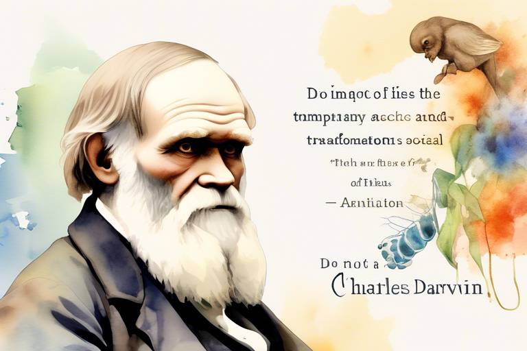 Charles Darwin'ın Etkisi: Bilim, Eğitim ve Toplumsal Dönüşüm