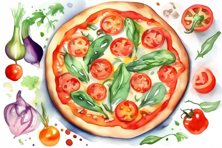 Vegan Sebzeli Pizza Tarifi