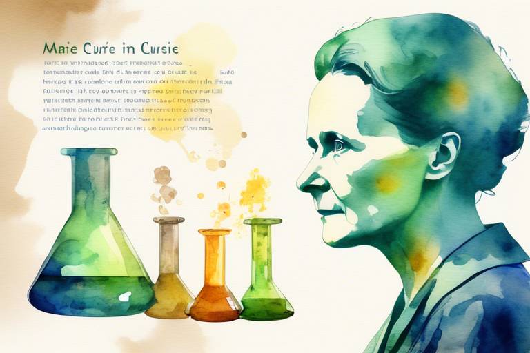 Marie Curie'nin Radyoaktif Elementler ve Araştırmaları 