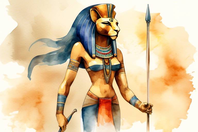 Sekhmet: Mısır Mitolojisi'nde Savaş ve Hastalık Tanrıçası