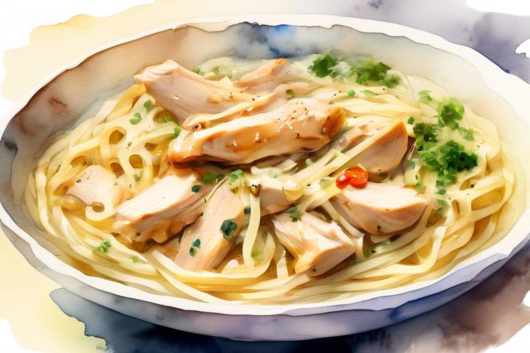 Uygun fiyatlı, doyurucu ve lezzetli: Tavuklu noodle yemeği