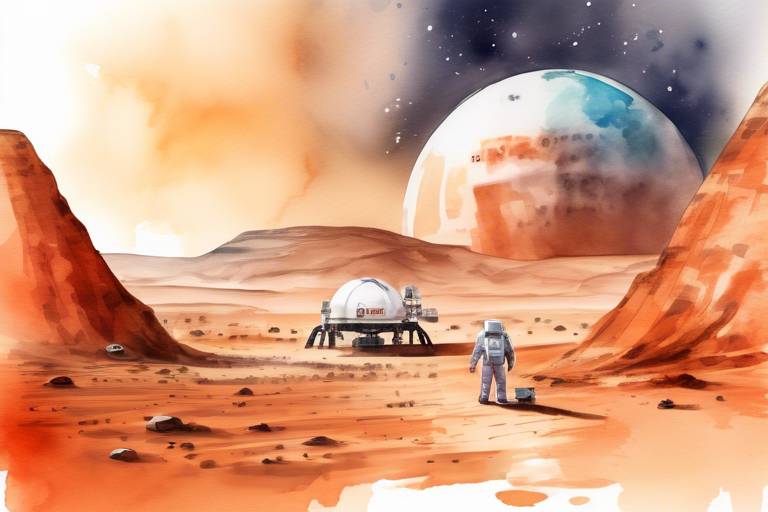 Mars'ta Yaşamın Mümkünlüğü ve İnsanlığın Gelecekteki Yerleşim Planları