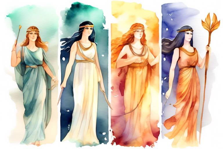 Mitolojik Tanrıçalar: Artemis, Demeter ve İsis'in Hikayeleri