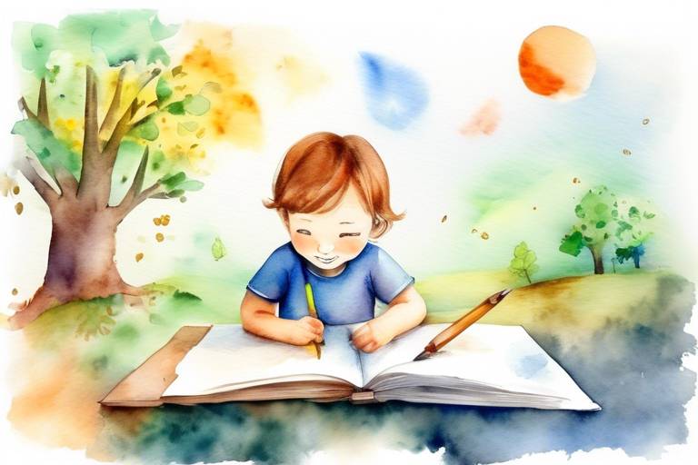 Yaratıcı Yazın ve Sanat Projeleri ile Çocukların Hayal Güçlerini Geliştirin