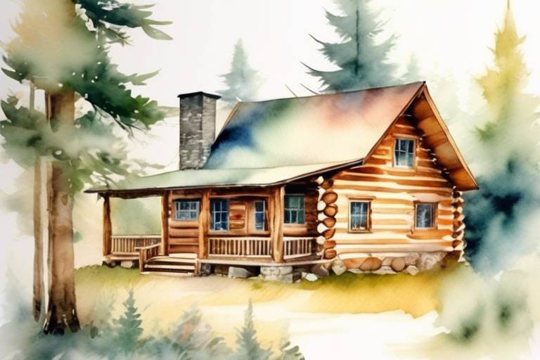 Log Cabin Ev Dekorasyonu İçin İpuçları