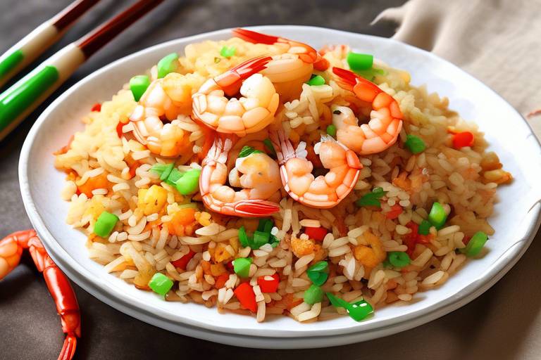 Baharatlı Karidesli Çin Fried Rice Tarifi