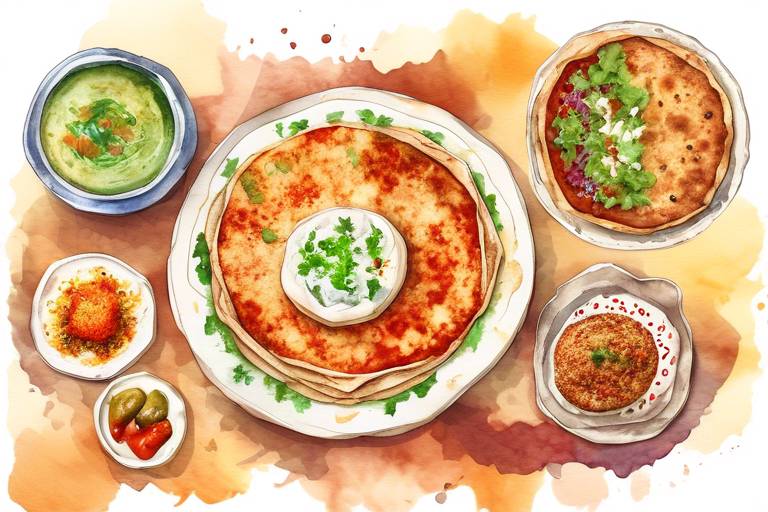 Lahmacun ve Diğer Ortadoğu Mutfağına Ait Yemekler