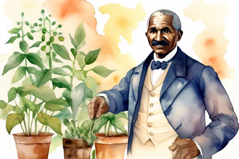 George Washington Carver'ın Mirası: Tarım Bilimi, Bitki Araştırmaları ve Toplumsal Etkisi