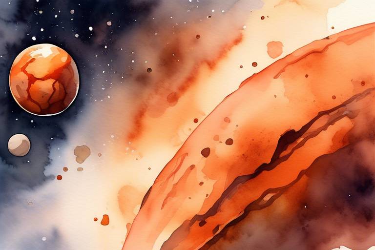 Mars'ın Atmosferinde Keşfedilen Elementler ve Gazlar 