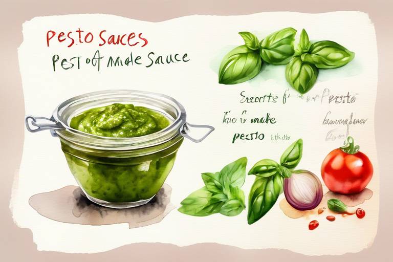 Sosların Sırları: Pesto Sos Nasıl Hazırlanır?