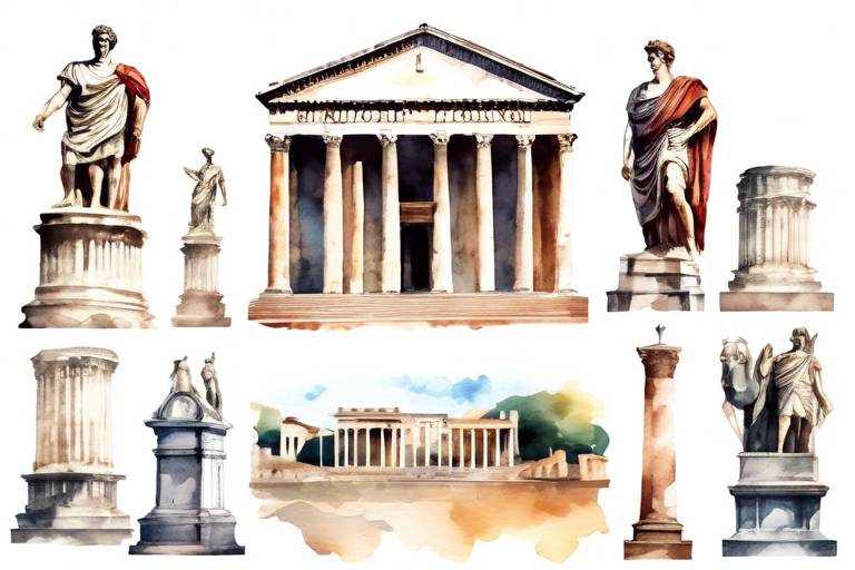 Roma İmparatorları'nın Anıtları ve Heykelleri
