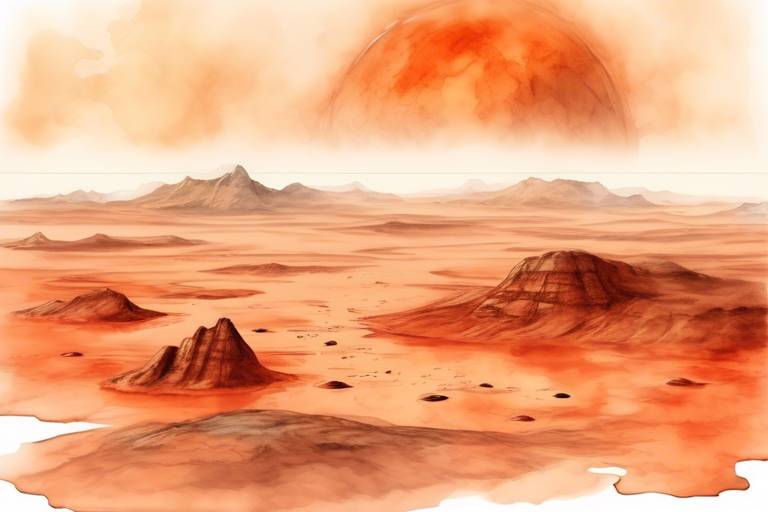 Mars'ın Yüzeyindeki Su Varlığı