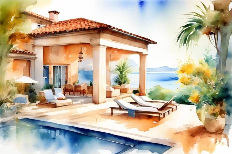 Villalarda Konforlu ve İhtişamlı Bir Tatil Deneyimi