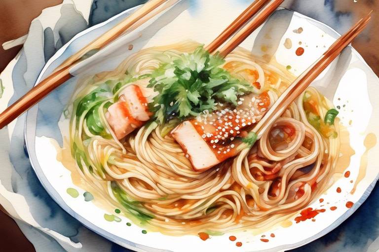 Noodle loverlar için 5 dakikalık noodle yemeği