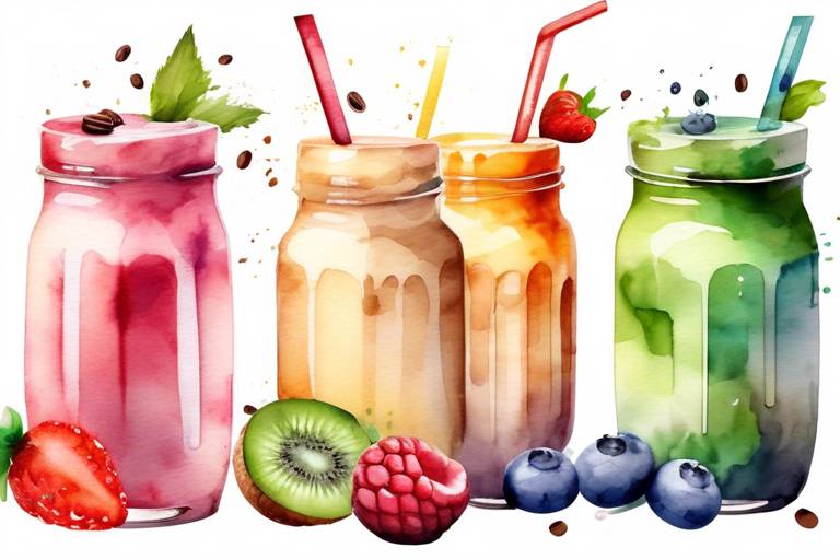 Kahve ve Süt Ürünleri İle Sağlıklı Smoothie Tarifleri