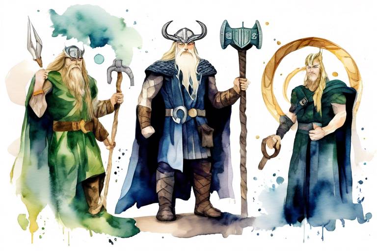 İskandinav Mitolojisinde Semboller ve Anlamları: Odin, Thor ve Loki