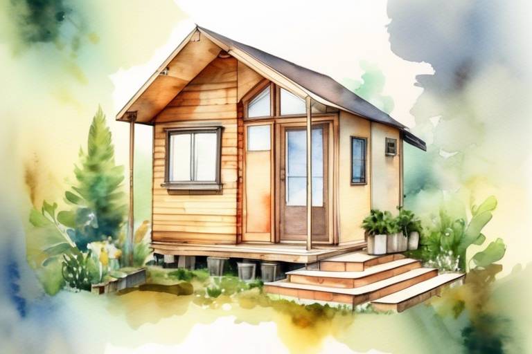 Çevre Dostu Yaşam: Kendi Tiny House'unu Çevre Dostu Malzemelerle İnşa Etme Fikri