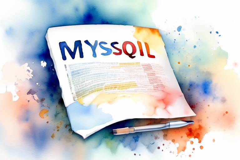 MySQL Veri Tabanlarında Verilerin Depolanma Şekilleri ve Hangi Durumlarda Hangi Yöntemi Kullanmalıyız? 