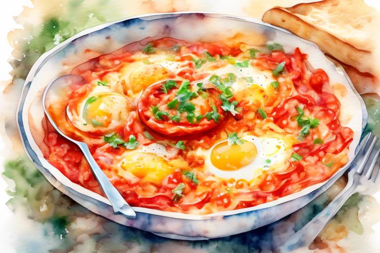 Soslu Menemen ile Kahvaltının Tadına Doyun