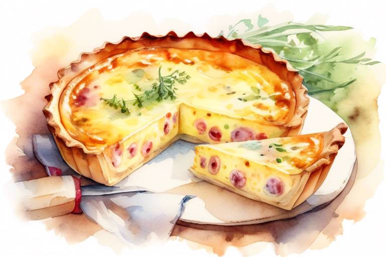 Geleneksel Fransız Tarifleri: Quiche Lorraine