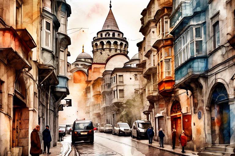 İstanbul'un Sanatla Mayalanan Sokakları: Tünel ve Galata