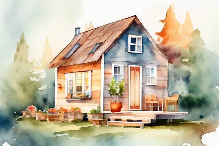 Pratik ve Fonksiyonel: Tiny House'lar ve Yaratıcı İç Mekan Tasarımı