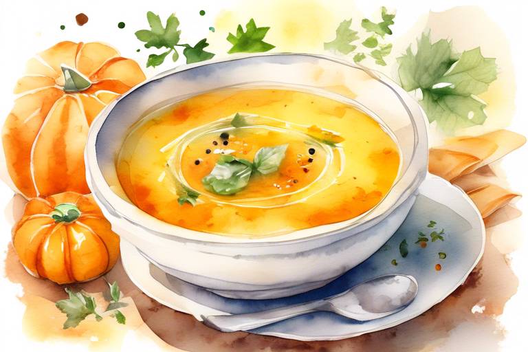 Lezzetli, Hafif ve Sağlıklı: Soupe Au Potiron