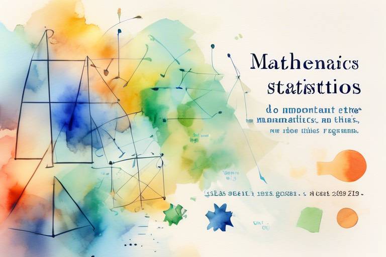 Matematik ve İstatistik Yüksek Lisans Programları