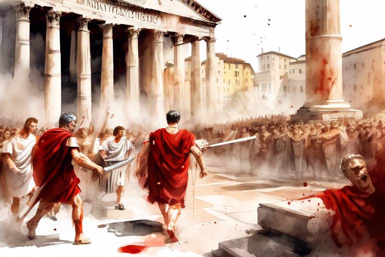 Roma'da Yapılan En Büyük Cinayet: Caesar'ın Ölümü