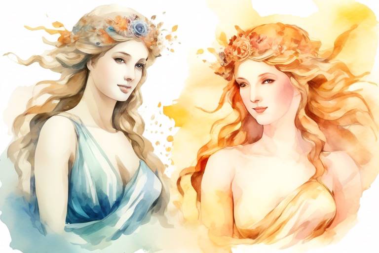 Aphrodite ve Güzelliğin Tanrıçası 