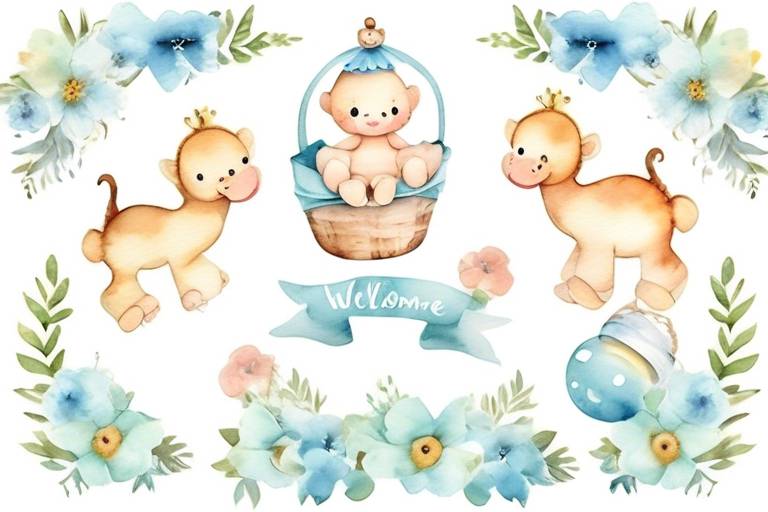 Şirin ve Komik Baby Shower Süsleri: Yeni Anne ve Bebeği İçin Harika Bir Karşılama