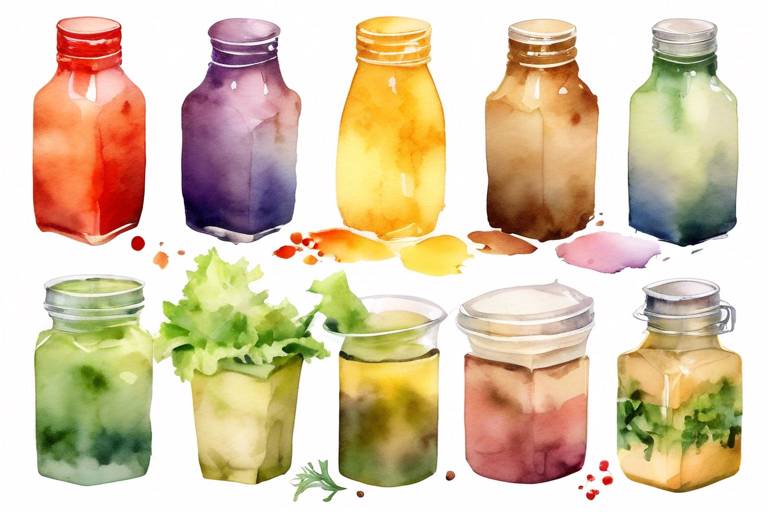 Ev Yapımı Salata Sosları ile Lezzeti Artırın