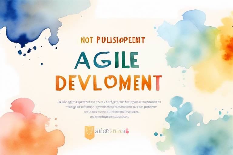 Agile Geliştirme ile Yayıncılıkta İlerlemek