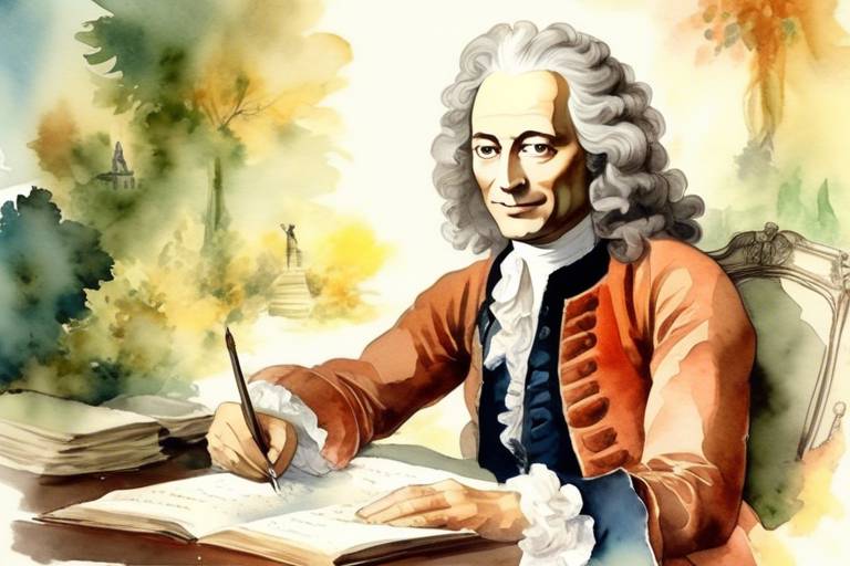 Aydınlanma Sanatı ve Edebiyatı: Voltaire ve Rousseau