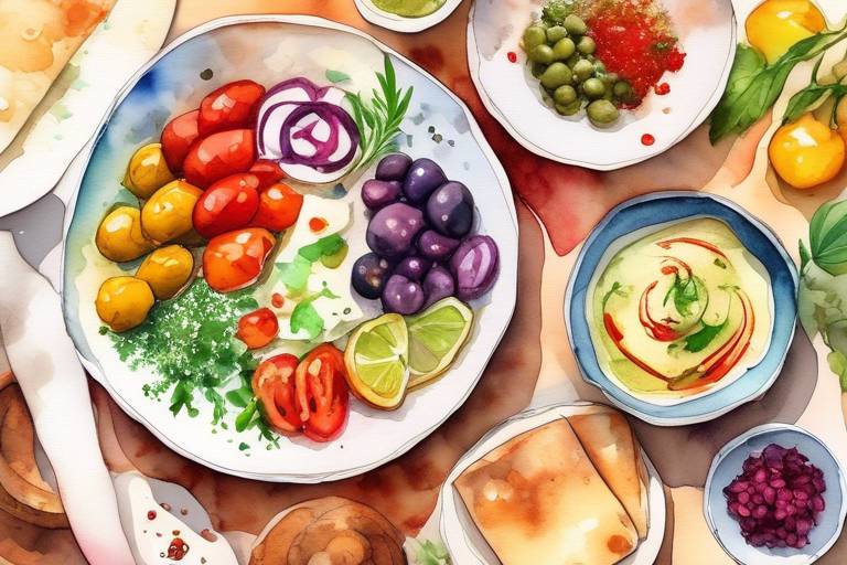 Akdeniz Lezzetleri Arasında Vegan Mezeler