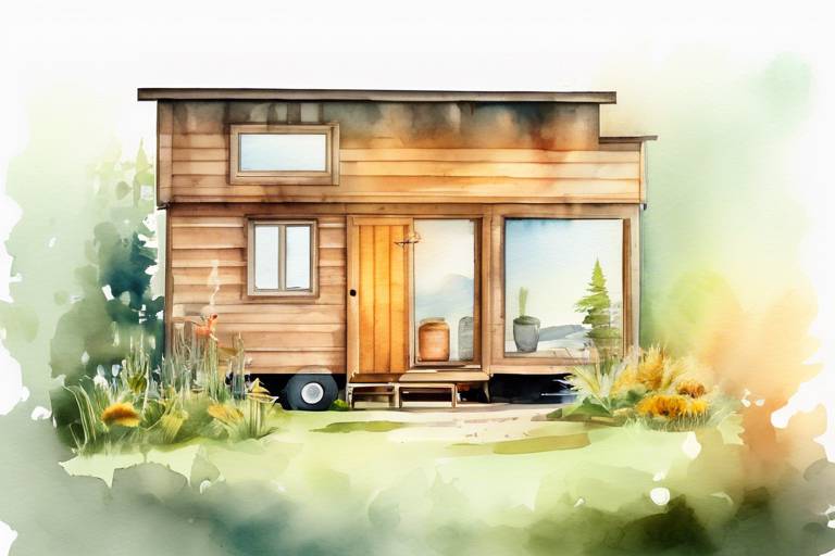 Doğaya Dönüşün Şekli: Tiny House'daki Depolama Sırları