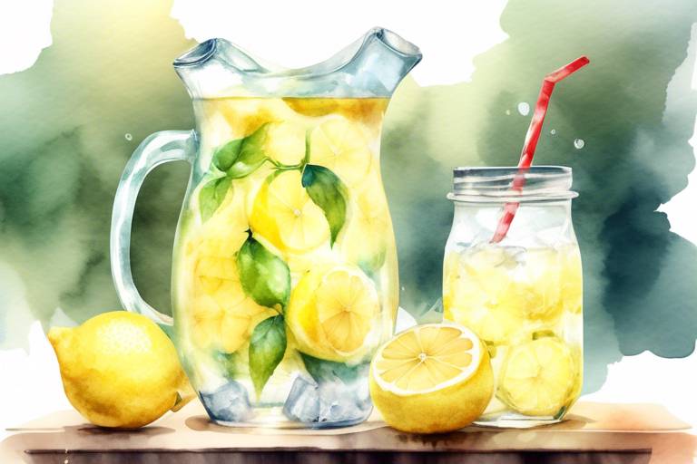 Evde Limonata ve Ice Tea Nasıl Yapılır?